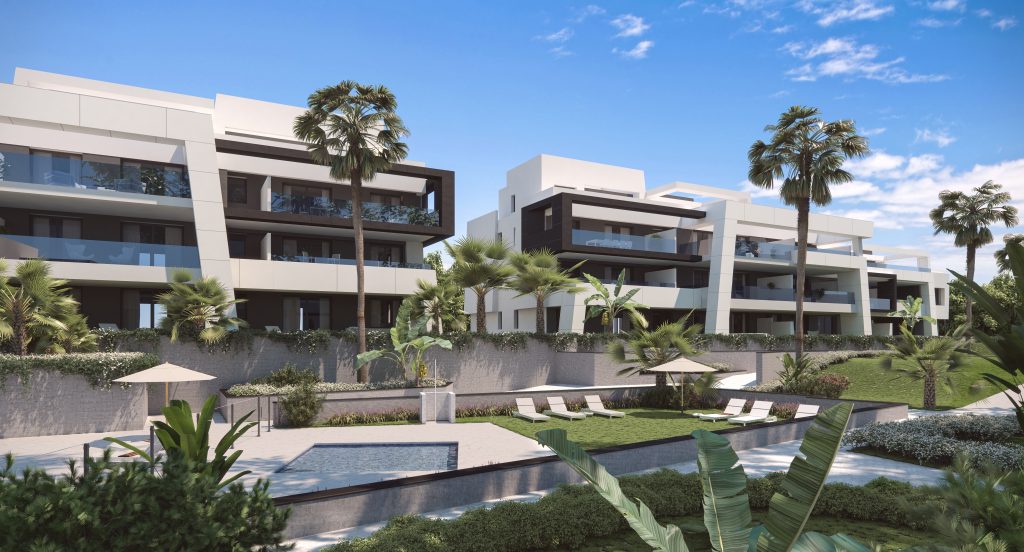 SECOND phase!! Your house in the sun, contemporary close to completion development in Estepona. From € 258.000.